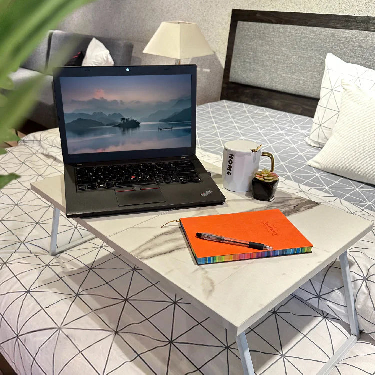Quartz White Study Table