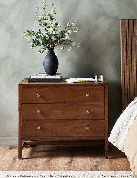Mid-Wood Duo Nightstand