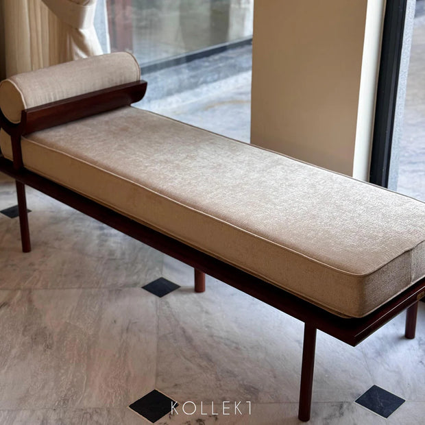 Urban Tan Rail Bench