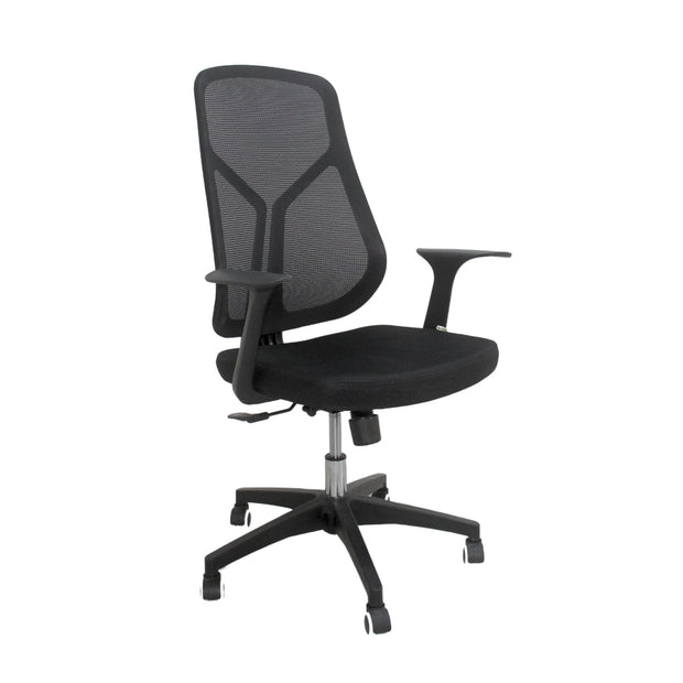 Nexus Black Mesh Swivel Chair