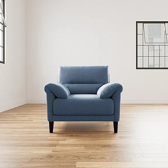 Plush Arm Curve Chair