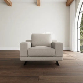 Stone Arm Slab Chair