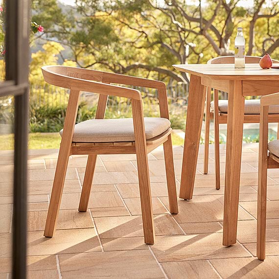 Arden Wooden Frame Dining Chair