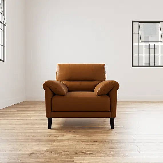 Plush Arm Curve Chair
