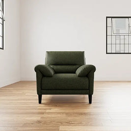 Plush Arm Curve Chair