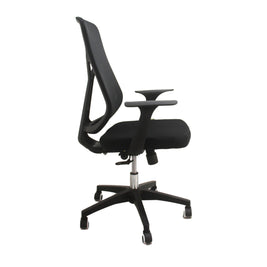 Nexus Black Mesh Swivel Chair