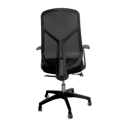 Nexus Black Mesh Swivel Chair