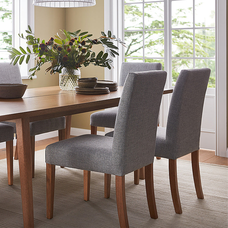 Dover Charcoal Minimalist Dining Chair