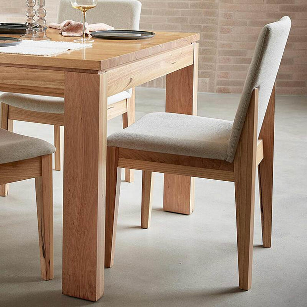 Casper Cream Linen Dining Chair