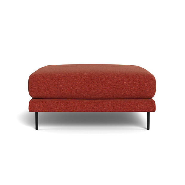 Terra Brick Ottoman