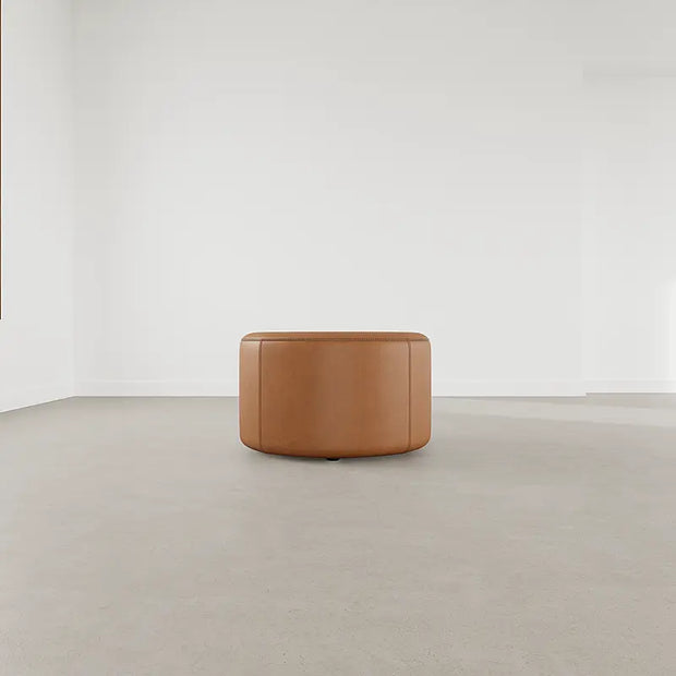 Rusty Barrel Ottoman