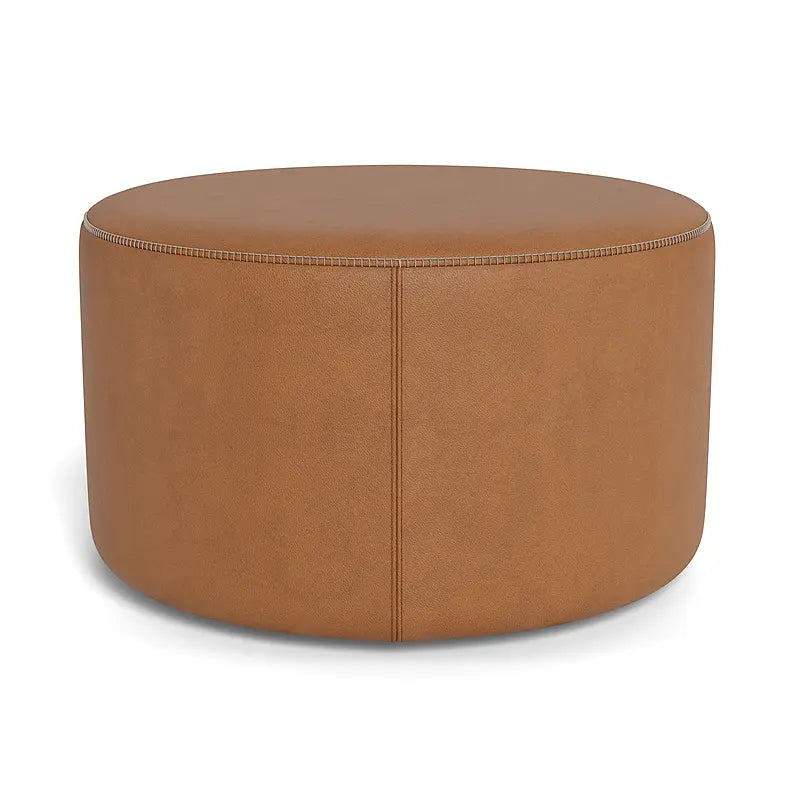 Rusty Barrel Ottoman