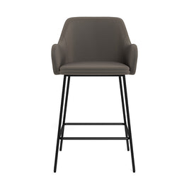Charcoal Wave Stool