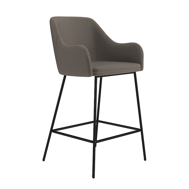 Charcoal Wave Stool