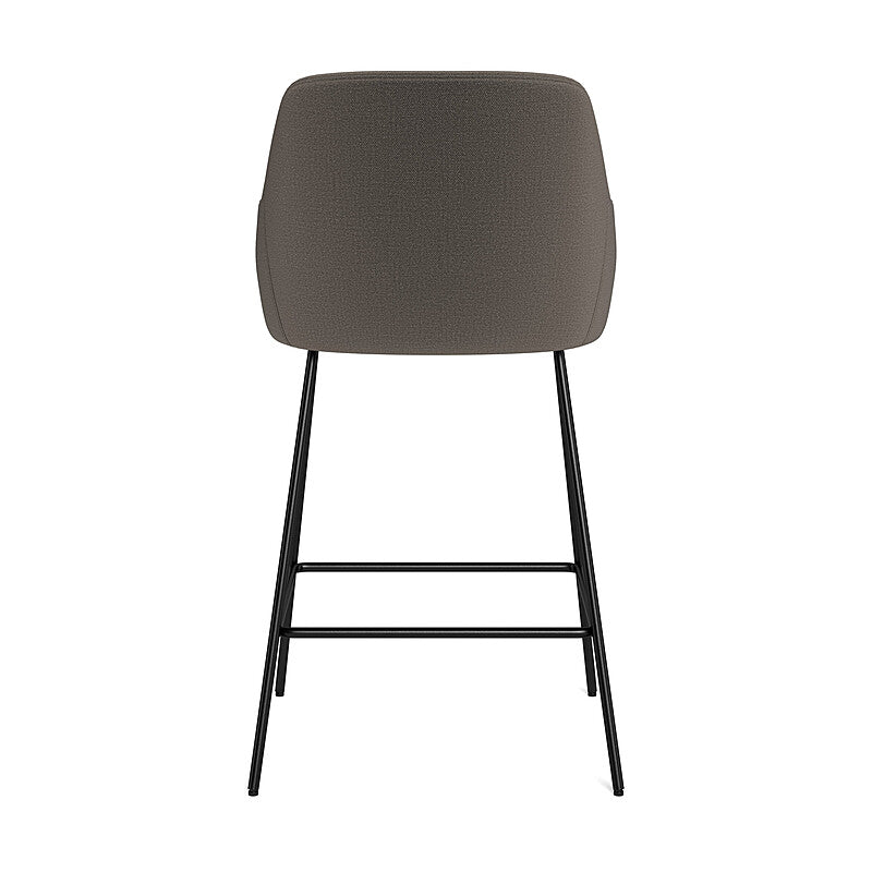 Charcoal Wave Stool