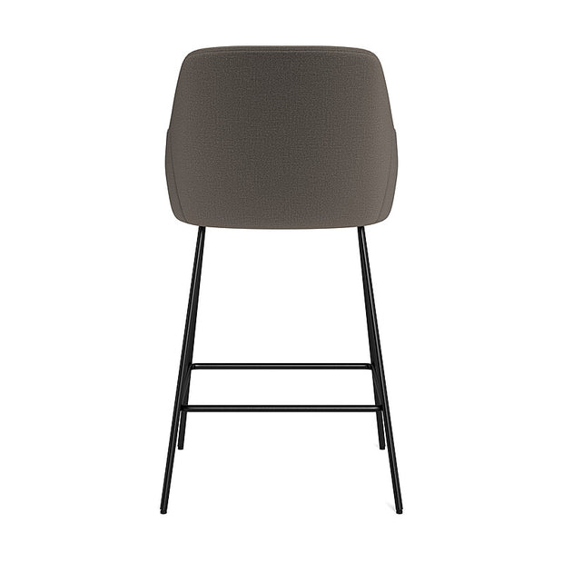 Charcoal Wave Stool