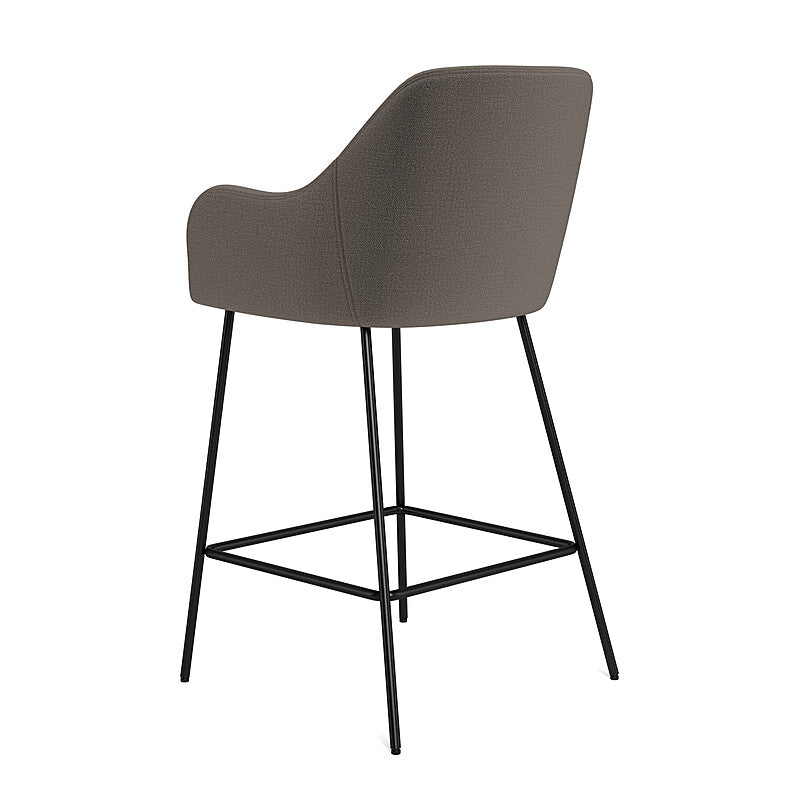 Charcoal Wave Stool