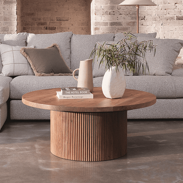 Orbit Walnut Round