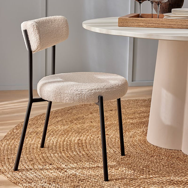 Cleo Velvet Swivel Dining Chair