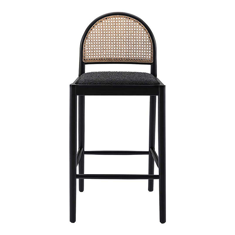 Rattan Back Bar Seat