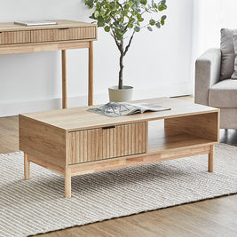 Fluted Oak Block