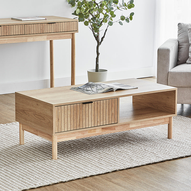 Fluted Oak Block
