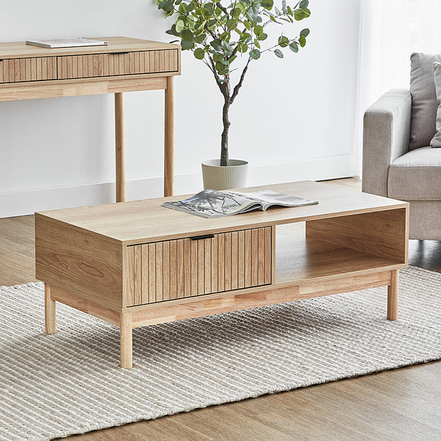 Fluted Oak Block