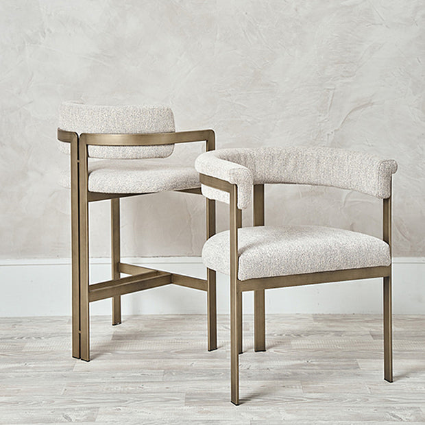 Vienna Sculpted Armrest Dining Chair