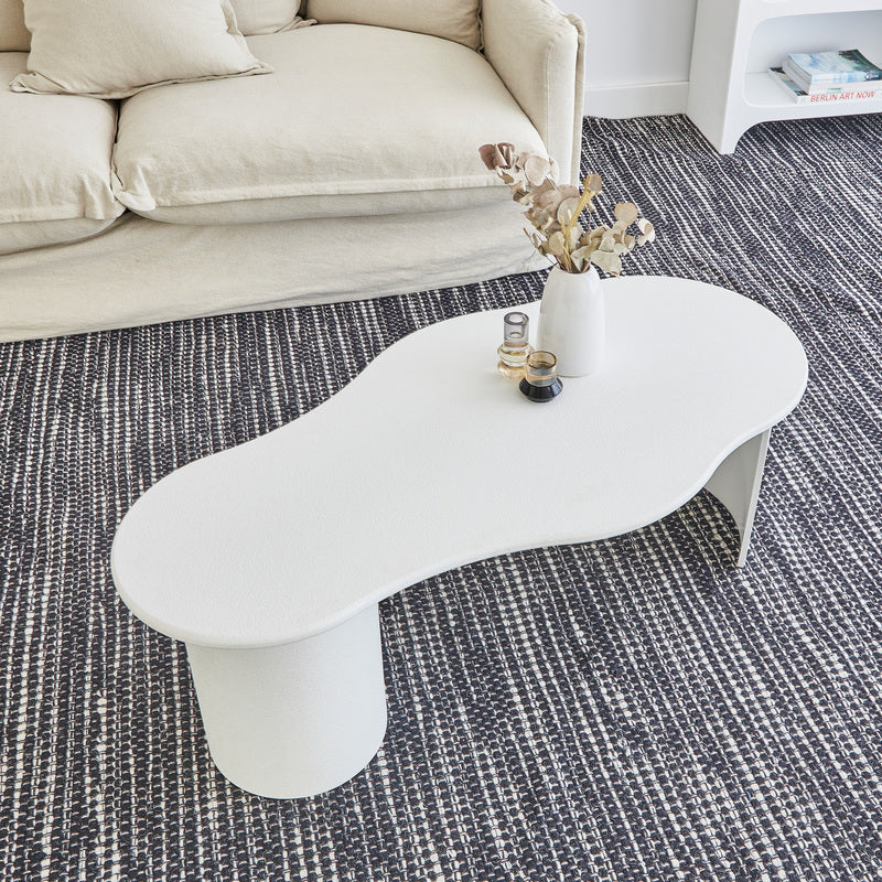 Waveform White Modern