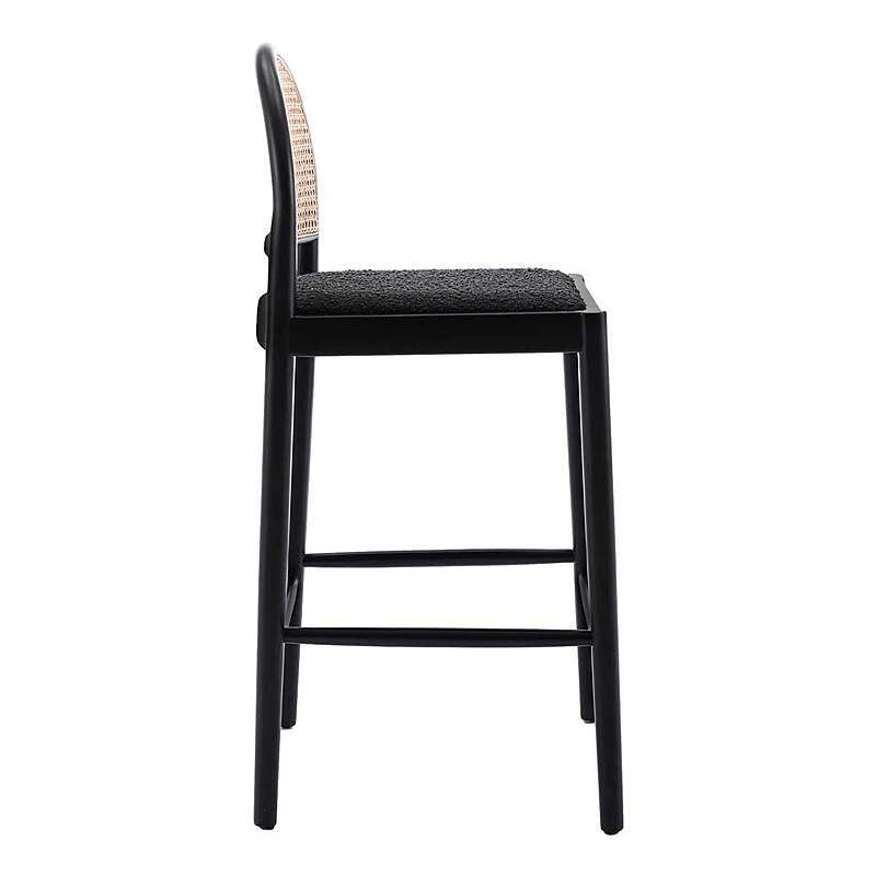 Rattan Back Bar Seat