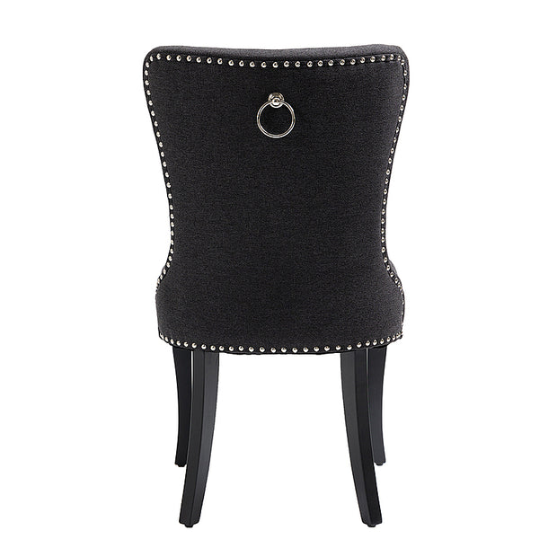 Regent Button-Tufted Velvet Chair