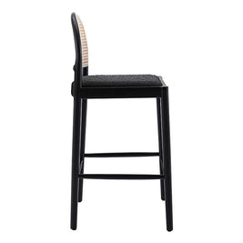 Rattan Back Bar Seat