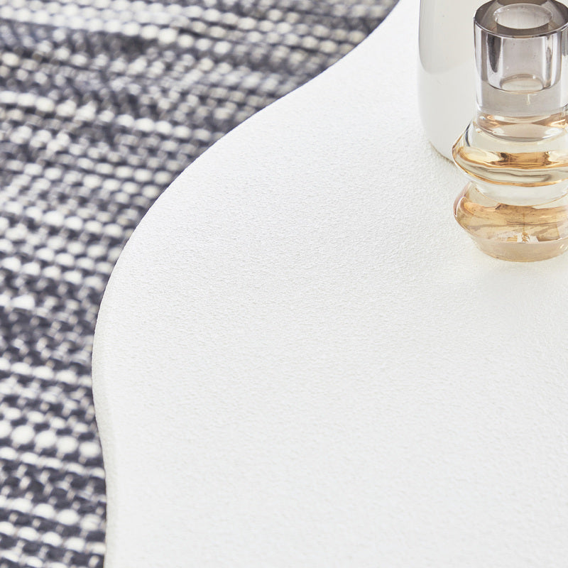 Waveform White Modern
