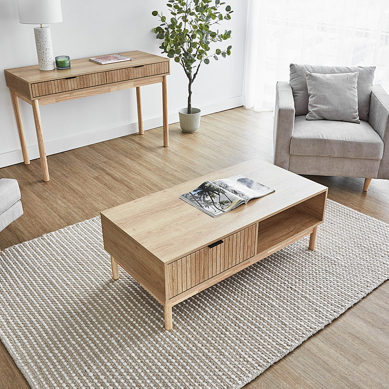 Fluted Oak Block