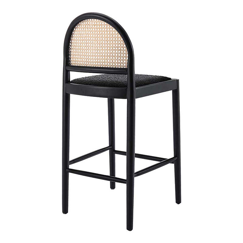 Rattan Back Bar Seat