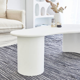 Waveform White Modern