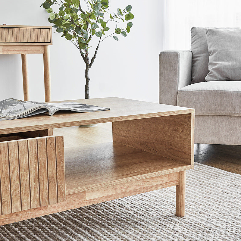 Fluted Oak Block