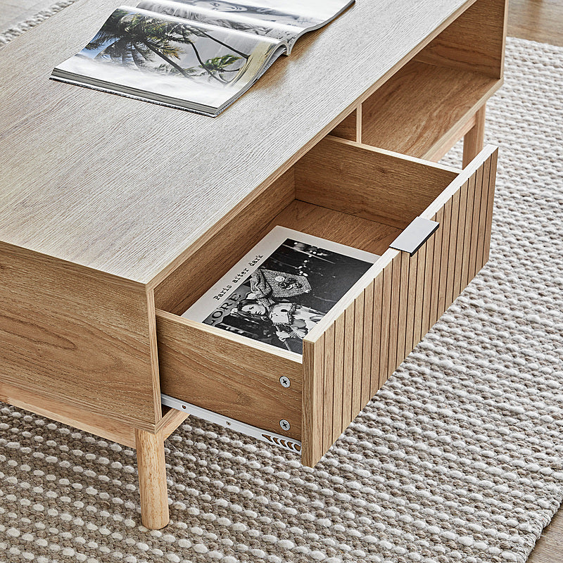 Fluted Oak Block