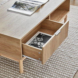 Fluted Oak Block