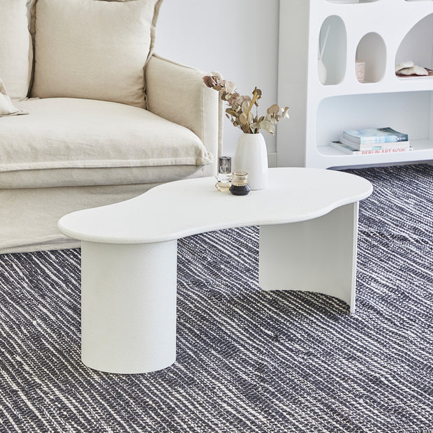 Waveform White Modern