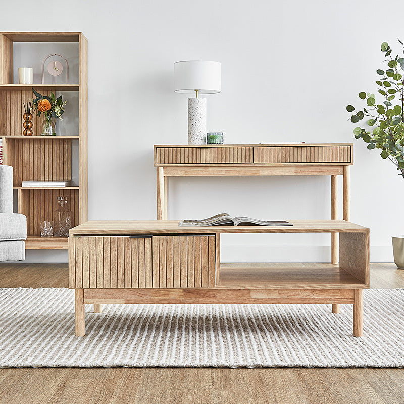 Fluted Oak Block
