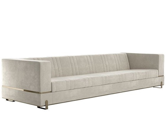 Ivory Wraparound Sofa