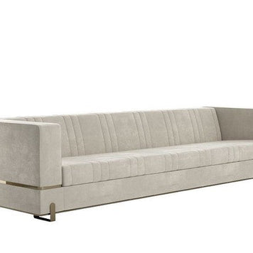 Ivory Wraparound Sofa