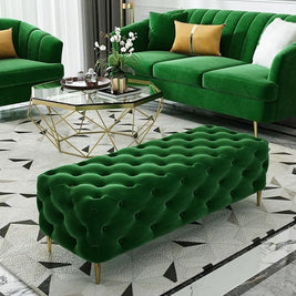 Gringo Tufted Bench (Keep as is)