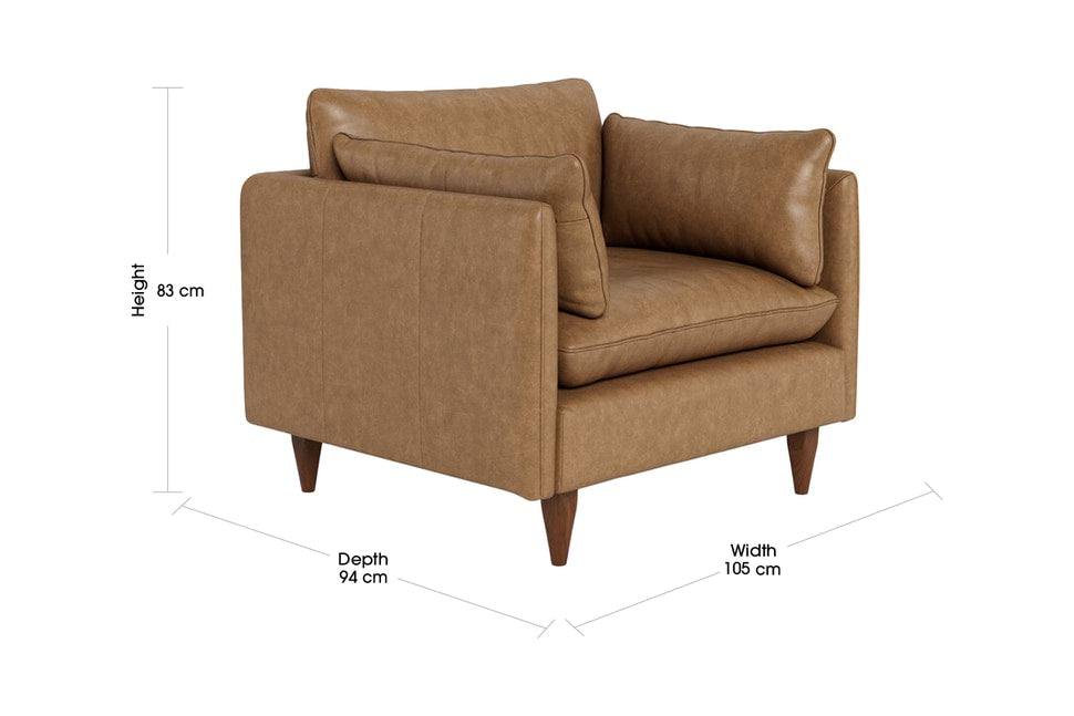 Heritage Leather Lounger