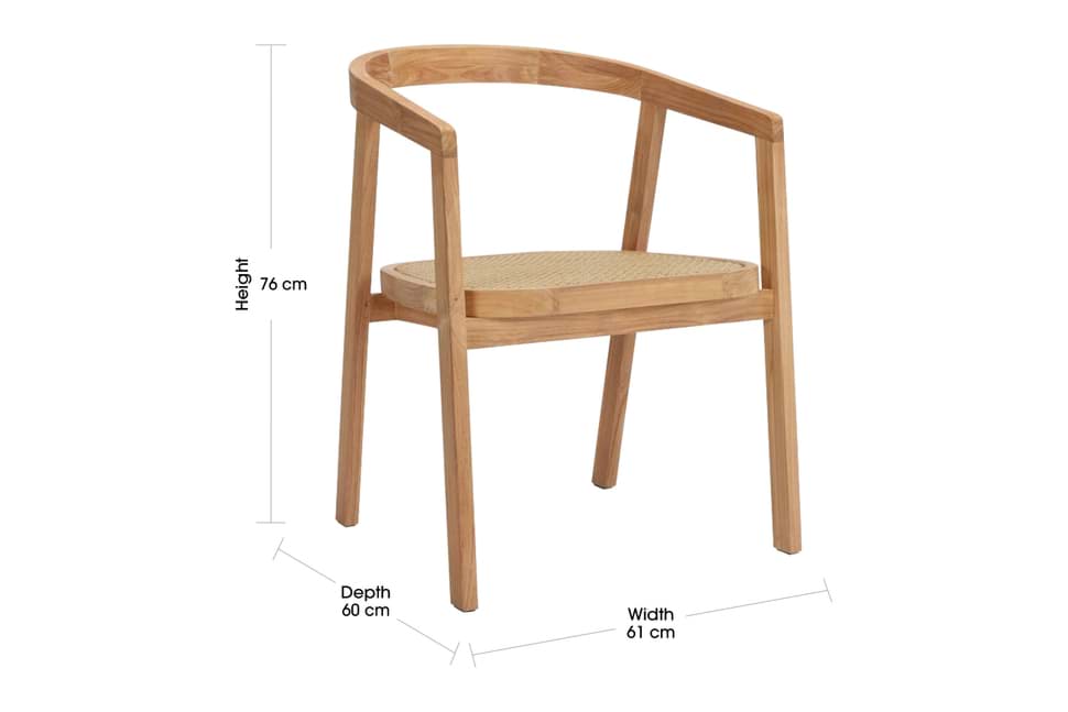 Arden Wooden Frame Dining Chair