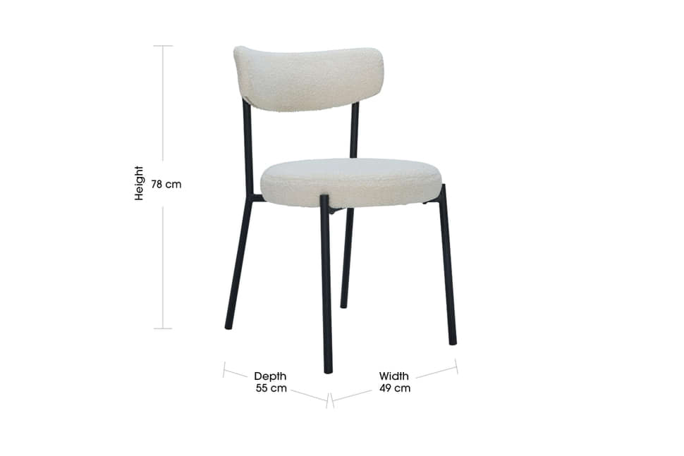 Cleo Velvet Swivel Dining Chair