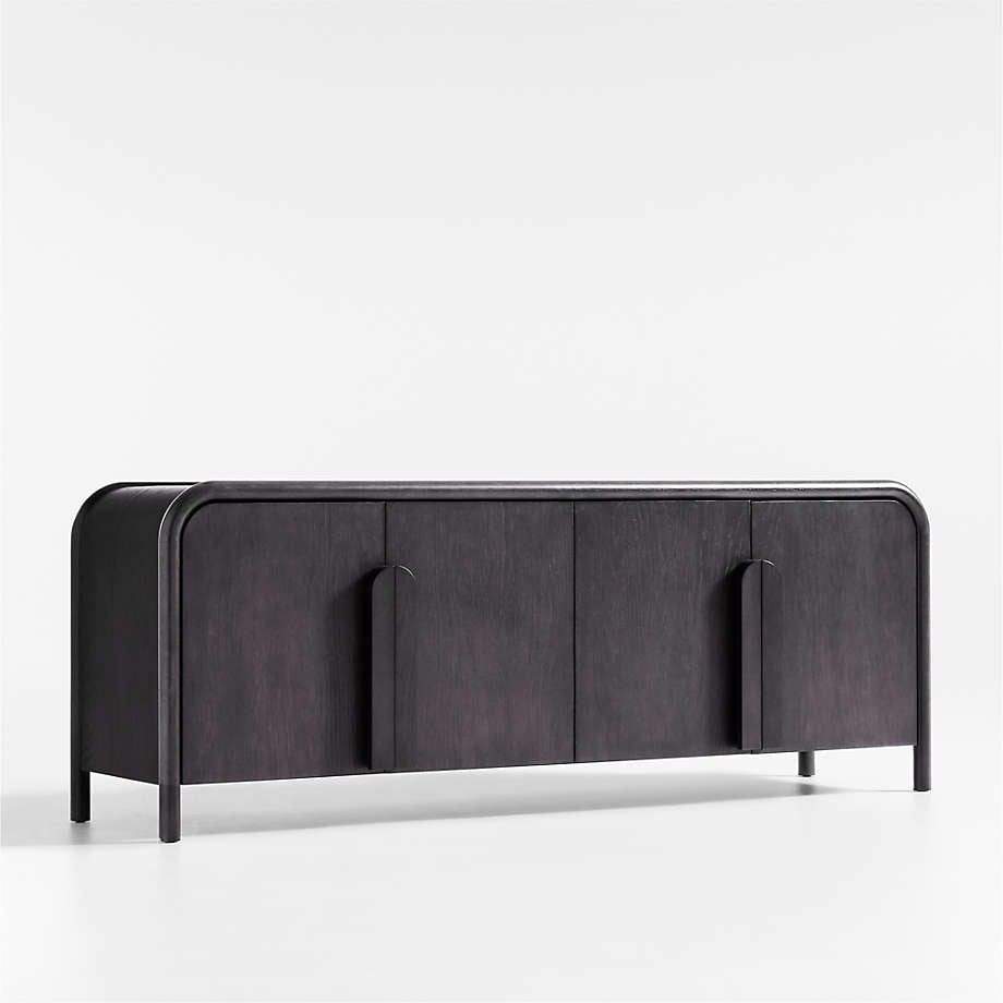 Rustic Oak TV Console