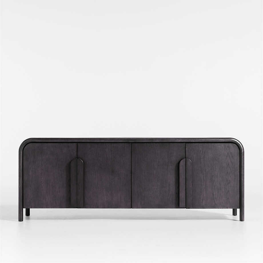Rustic Oak TV Console