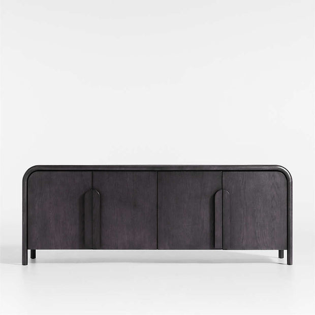 Rustic Oak TV Console